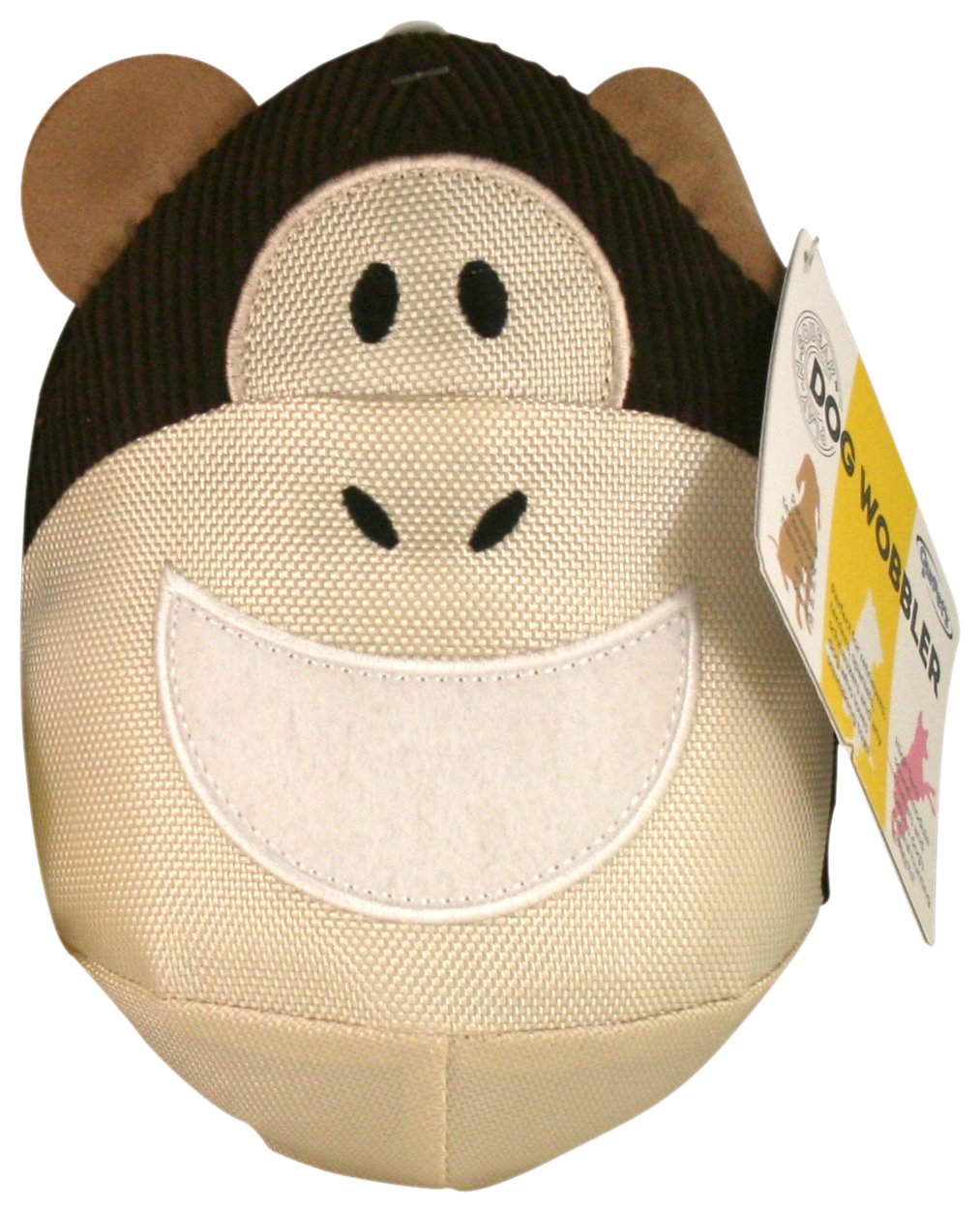 Wag-N-Wobble Interactive Monkey Plush Dog Toy - Durable Chew Toy for Small & Medium Dogs - Perfect for Playtime & Training