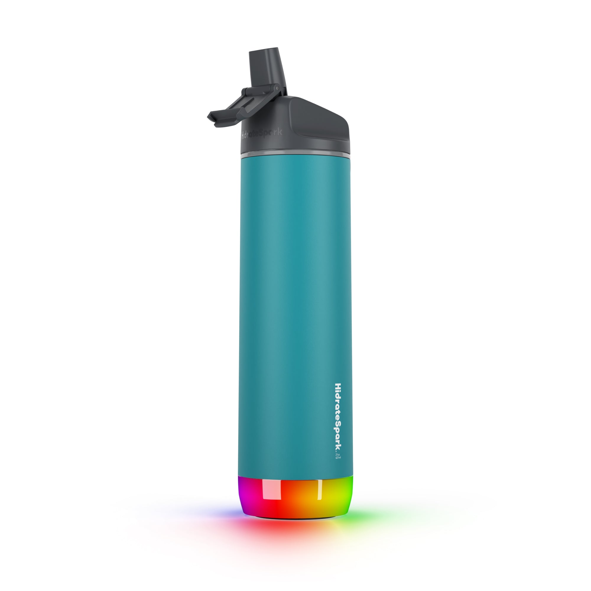 HidrateSpark PRO 21 oz Smart Water Bottle with Hydration Tracking - Stay Hydrated for Workouts, Gym & Outdoor Activities