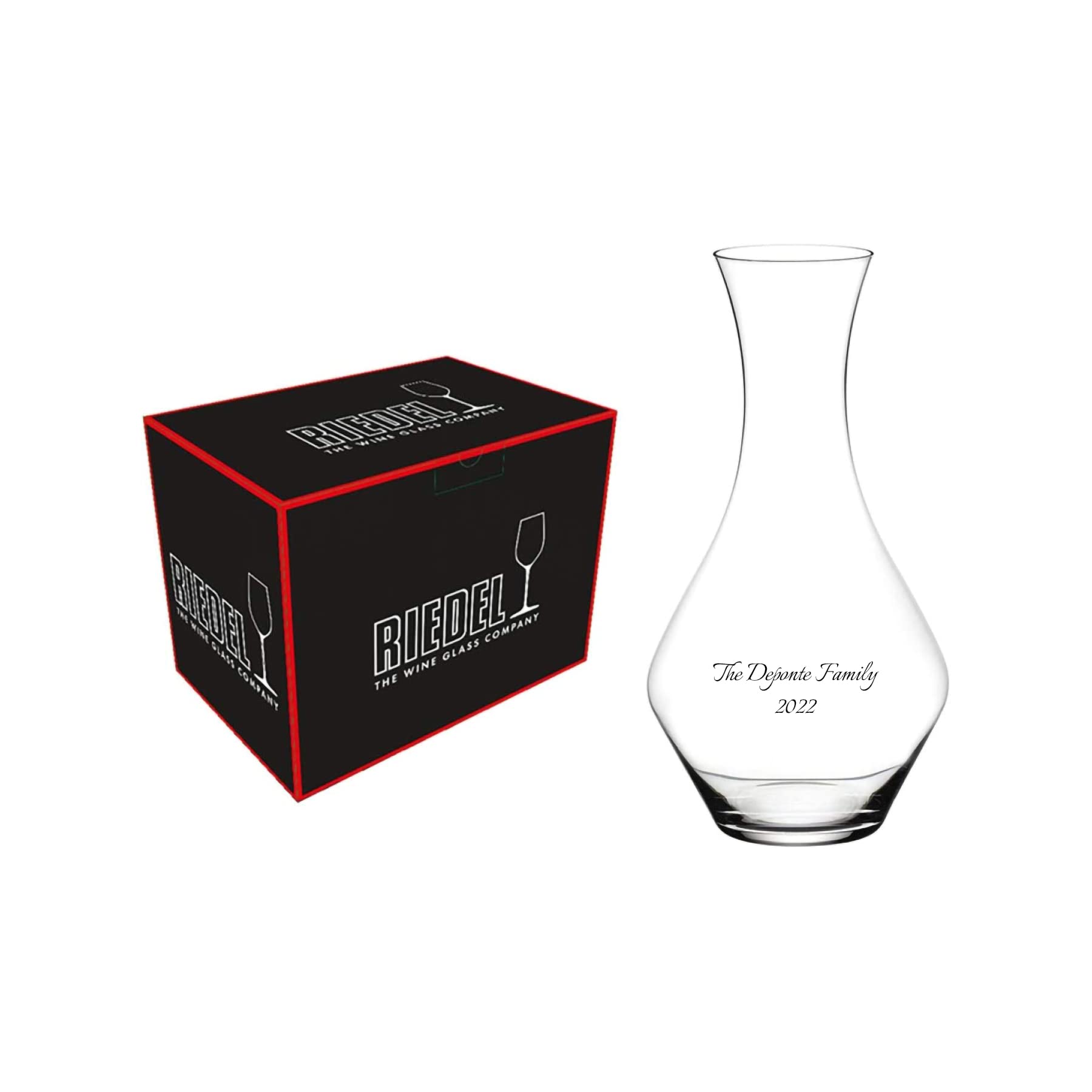 64oz Cabernet Magnum Wine Decanter - Large Crystal Glass Decanter for Red & White Wine - Custom Engraved Home Bar Accessories - Perfect Gift for Wine Lovers - Ideal for Dinner Parties, Wine Tasting & Special Occasions