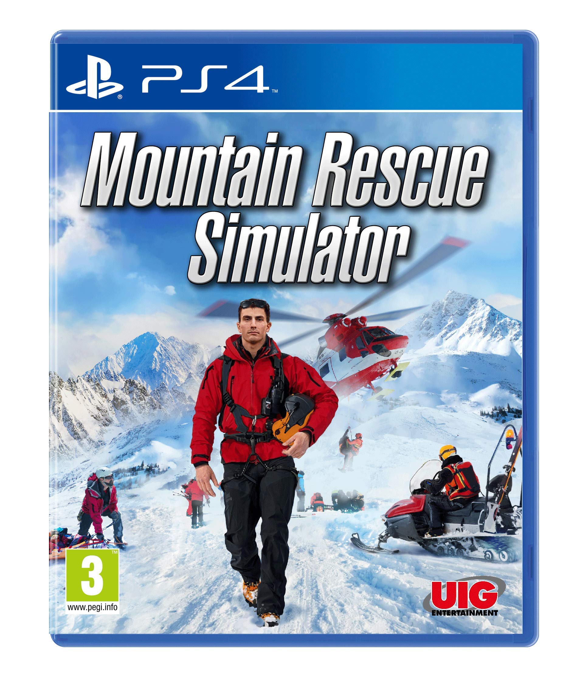 Mountain Rescue PS4 Game - Action-Adventure Survival for PlayStation 4 | Perfect for Thrilling Solo Play & Co-op Gaming Nights