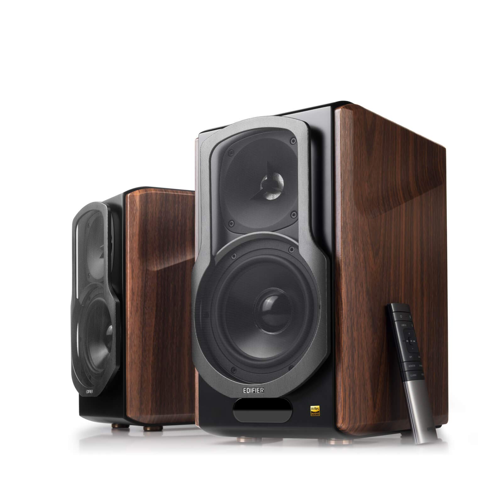 Edifier S2000MKIII Powered Bluetooth Bookshelf Speakers - 2.0 Channel 130W Studio Monitor with Wireless, Optical & Line-in Inputs | Perfect for Home Audio, Gaming & Music Production