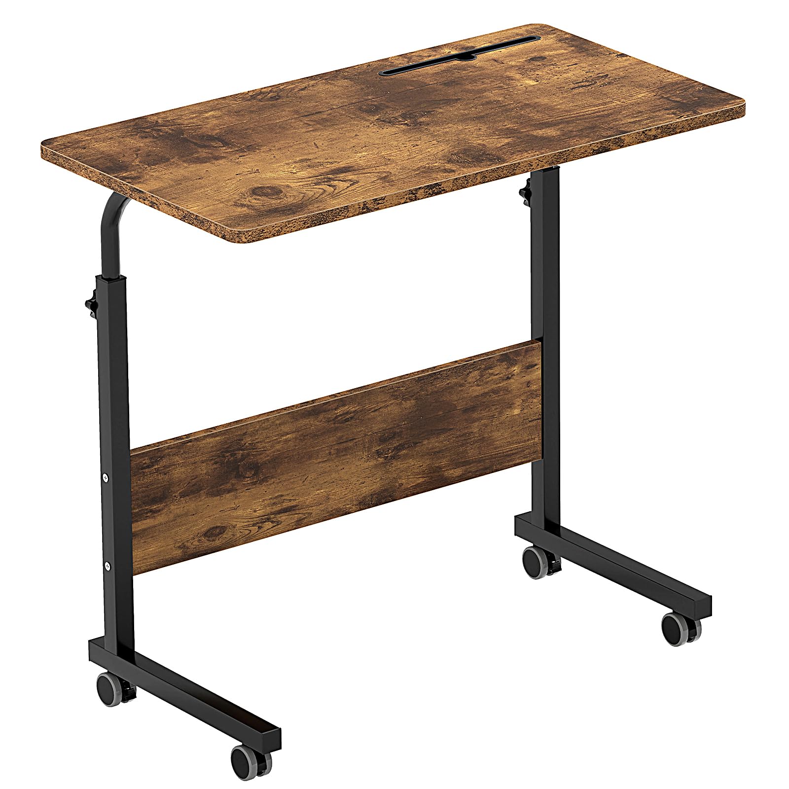 Adjustable Mobile Standing Desk with Wheels - 31.5