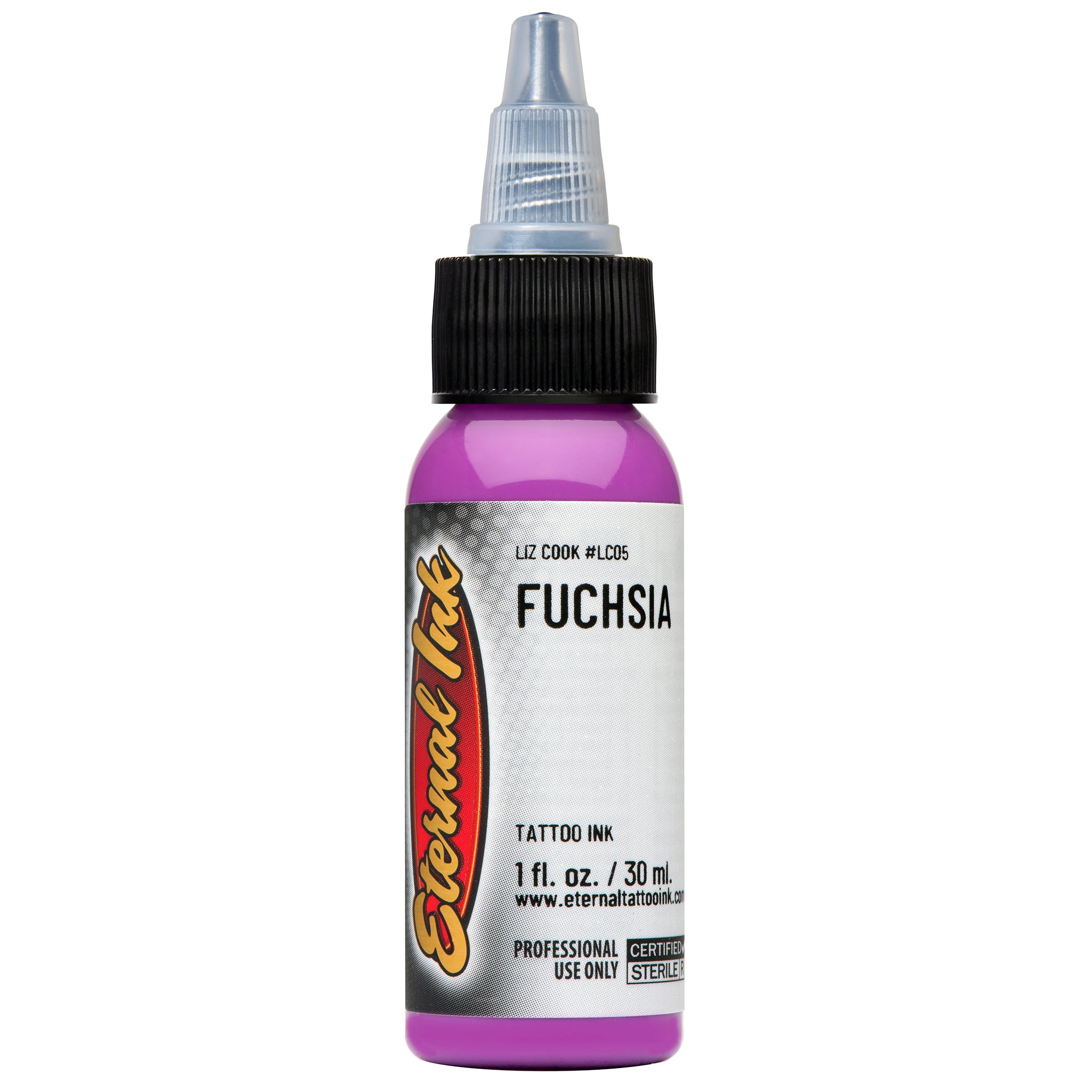 Eternal Liz Cook Fuchsia Ink 1oz - Premium Alcohol-Based Ink for Stamping, Scrapbooking & Mixed Media Art - Perfect for Card Making, Journaling & DIY Crafts