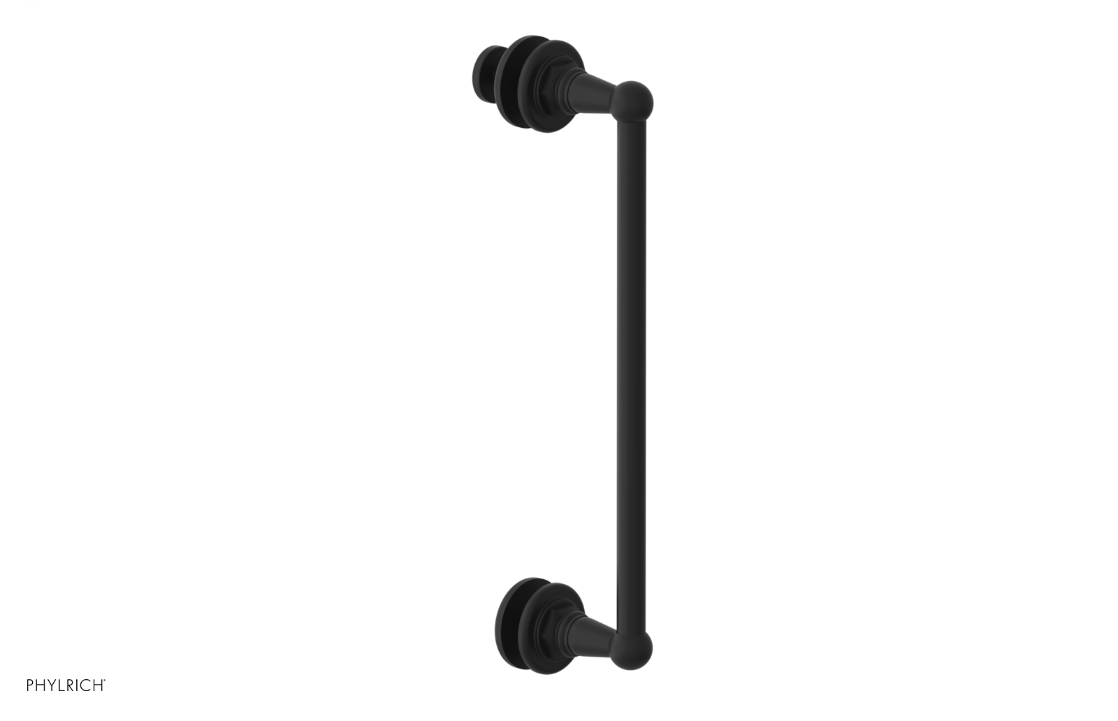 Jamestown 12 Single Sided Shower Pull 165 92 12 - Premium Bathroom Hardware for Easy Shower Door Operation