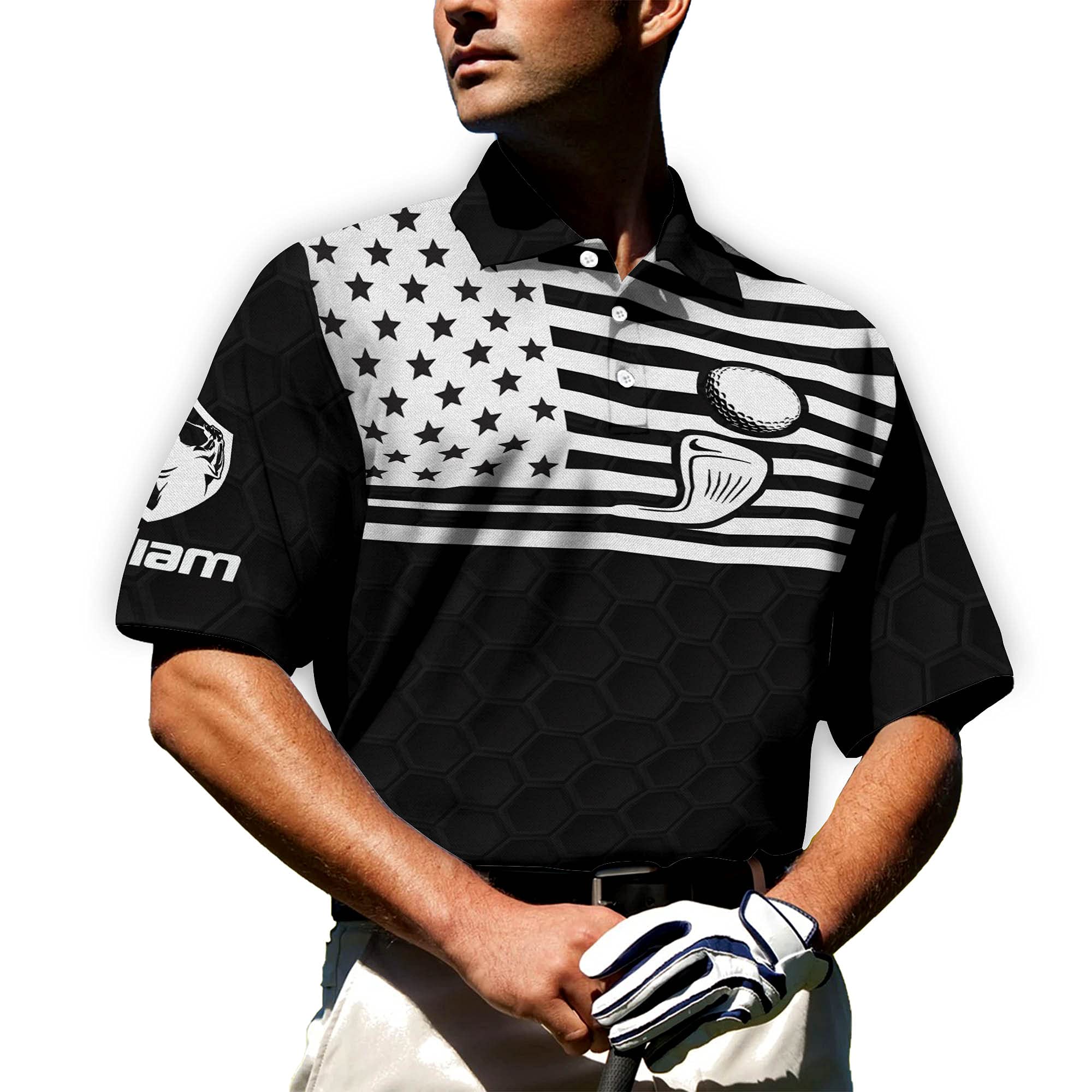 Funny Golf Shirts for Men - Personalized Golf Polo Shirts - Best Retirement & Father's Day Gifts for Dad - Perfect for Golf Tournaments, Casual Wear & Special Occasions