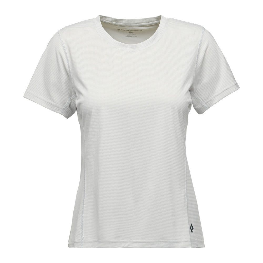 Black Diamond Distance SS Tech Tee Women's - Moisture-Wicking Hiking & Running Shirt for Outdoor Adventures