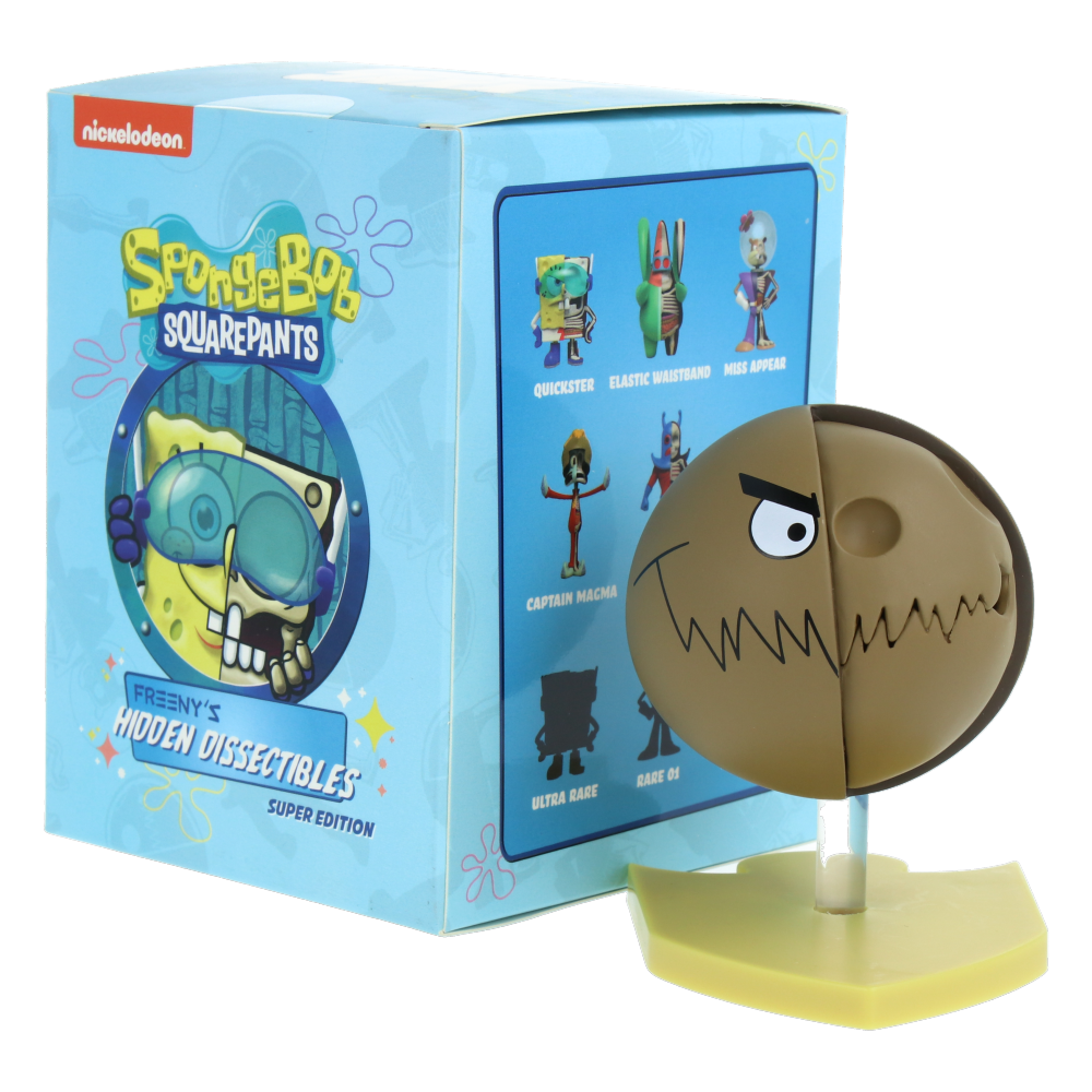 Freeny's Hidden Dissectibles SpongeBob Figure - Series 04 Super Edition Collectible Toy for Adults & Fans | Perfect for Display, Gifts, and SpongeBob Memorabilia Collections