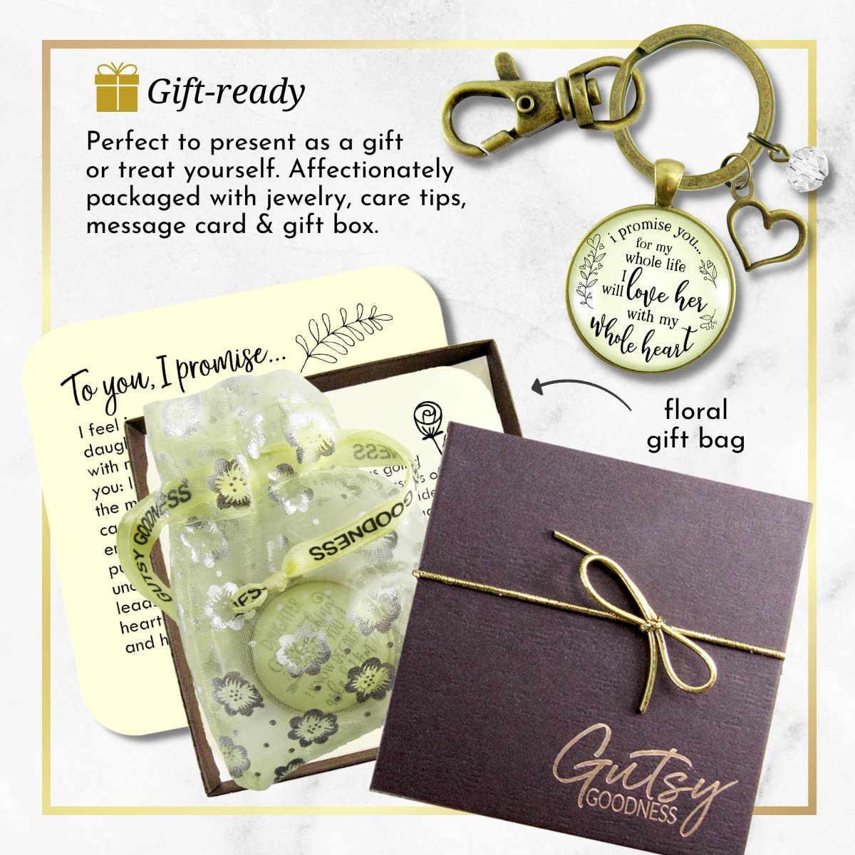 Funny Mother-in-Law Keychain - 'I Promise To Love Her' Wedding Gift for Groom - Stainless Steel Jewelry Keepsake - Perfect for Bridal Shower, Rehearsal Dinner & Anniversary Gifts