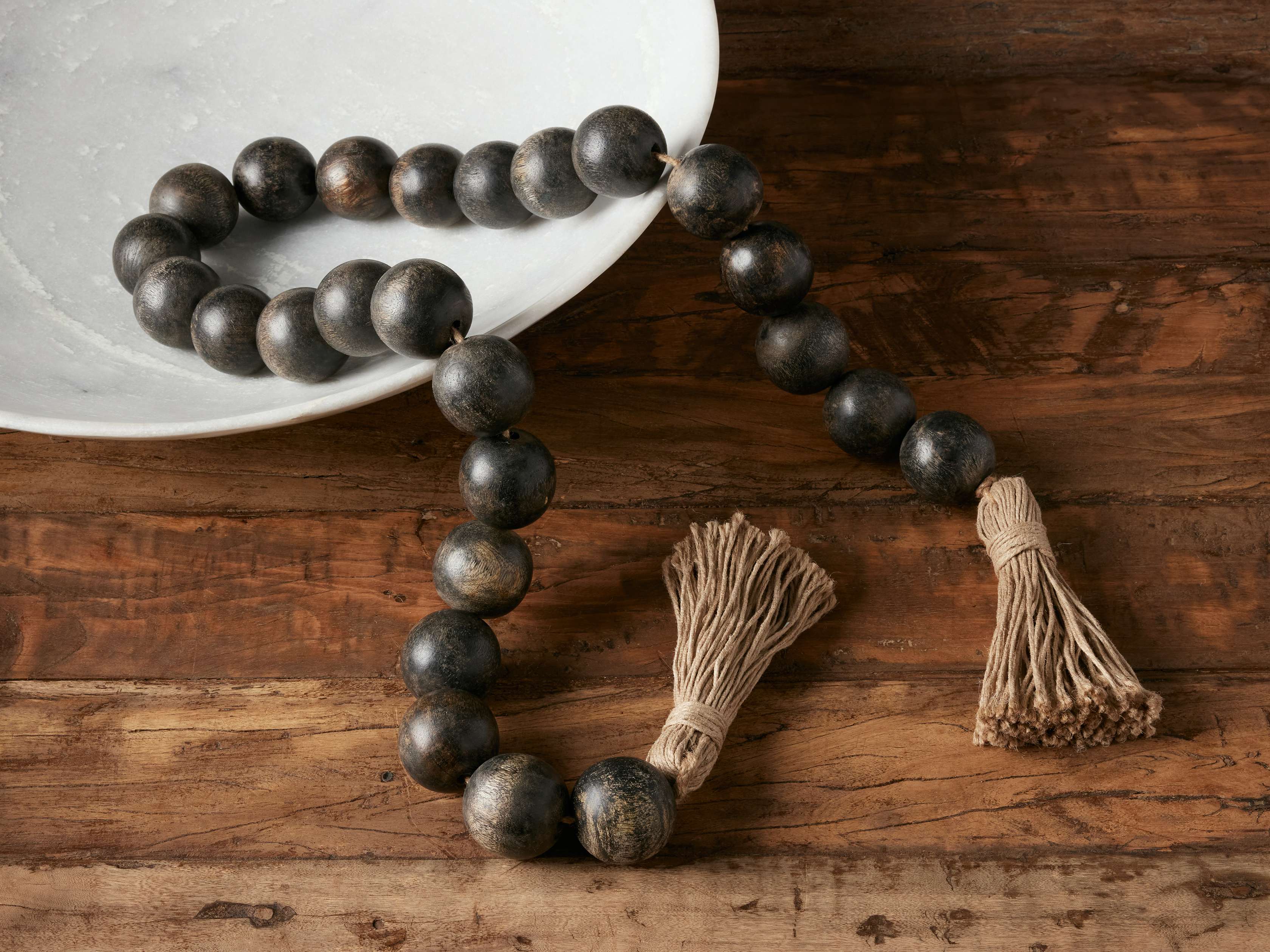 Black Beaded Strand Necklace for Women - Elegant Handmade Glass Bead Jewelry for Parties, Weddings & Everyday Wear