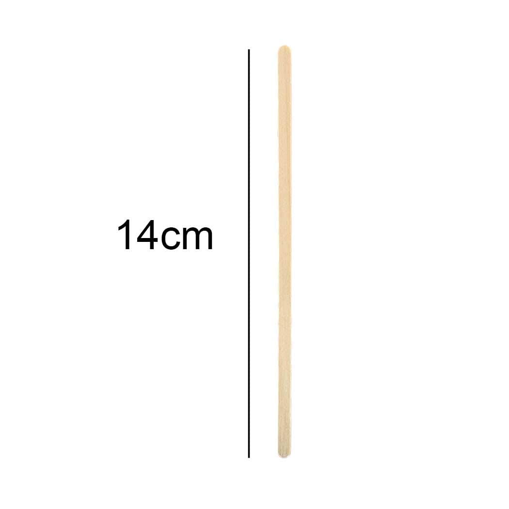 Bakeyy Eco-Friendly Wooden Coffee Stir Sticks - 450 Pcs Disposable Stirrers for Coffee, Tea & Hot Beverages | Perfect for Home, Office & Cafes | Biodegradable Drink Mixing Straws