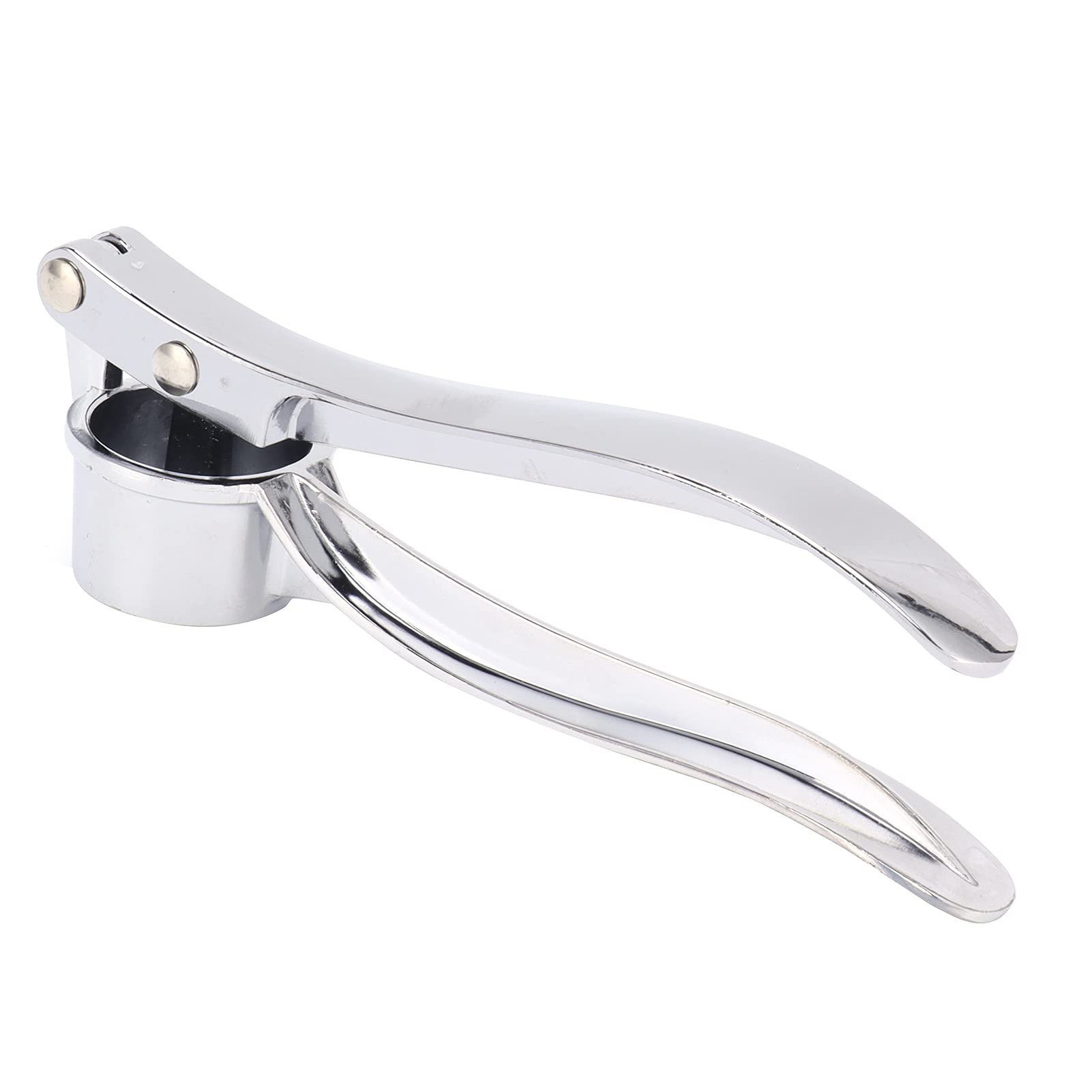 Premium Stainless Steel Garlic Press - Heavy Duty Ergonomic Garlic Mincer & Ginger Crusher - Rust-Proof Kitchen Gadget for Chopping, Mincing & Pressing - Perfect for Cooking, Meal Prep & Restaurants