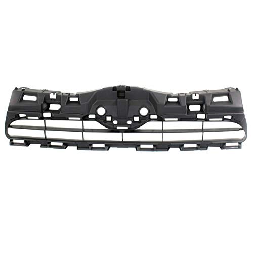 Textured Black Front Face Bar Grill Grille Assembly for 2015-2017 Toyota Prius C Hatchback - Upgrade Your Car's Style & Protection for Daily Commute & Road Trips