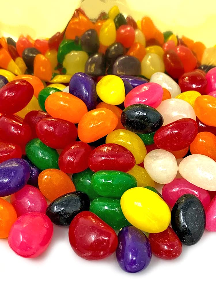 SweetGourmet Assorted Flavors Jelly Beans - 8 Delicious Flavors in Classic Blend - 1 Pound Bulk Candy for Parties, Movie Nights & Gift Baskets