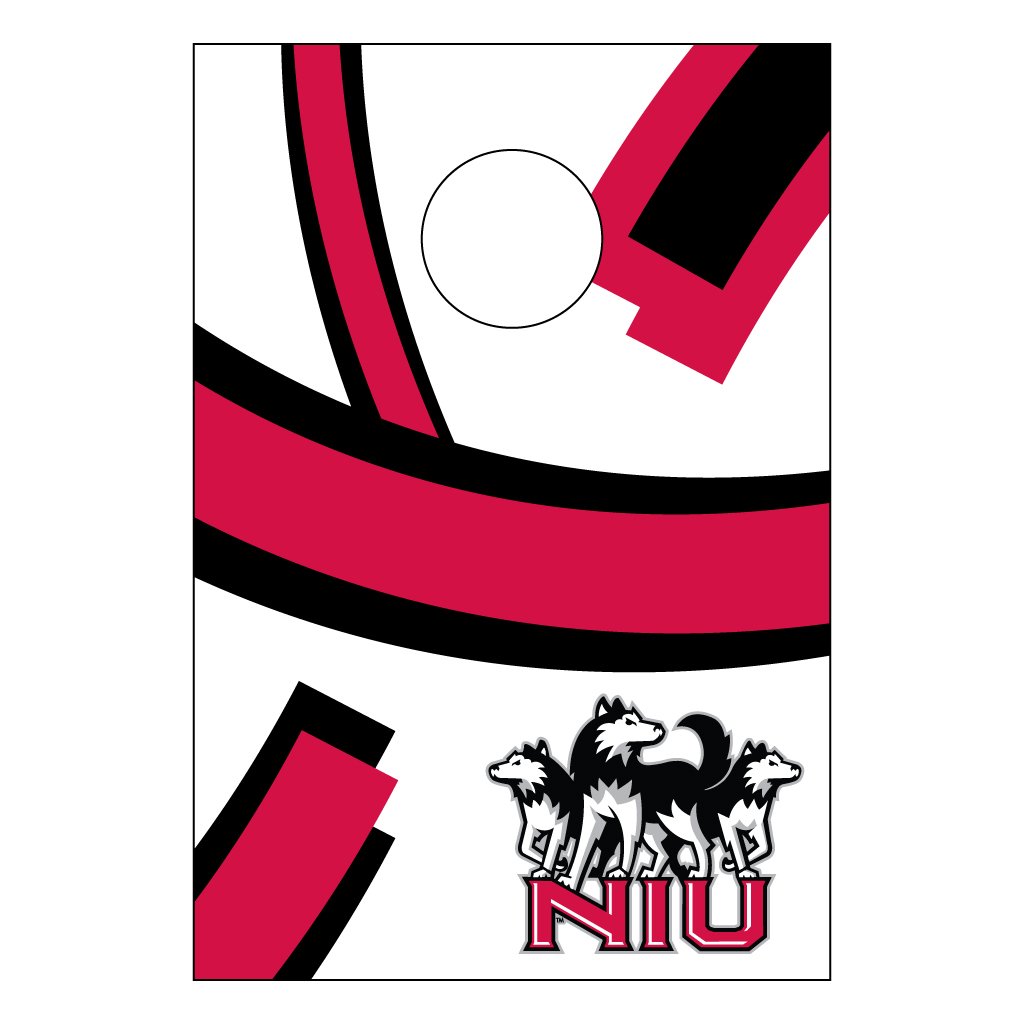 Northern Illinois University Cornhole Bag Toss Game Set - Official College Tailgating & Backyard Party Outdoor Game for Adults and Kids - Perfect for Picnics, BBQs, and Campus Events