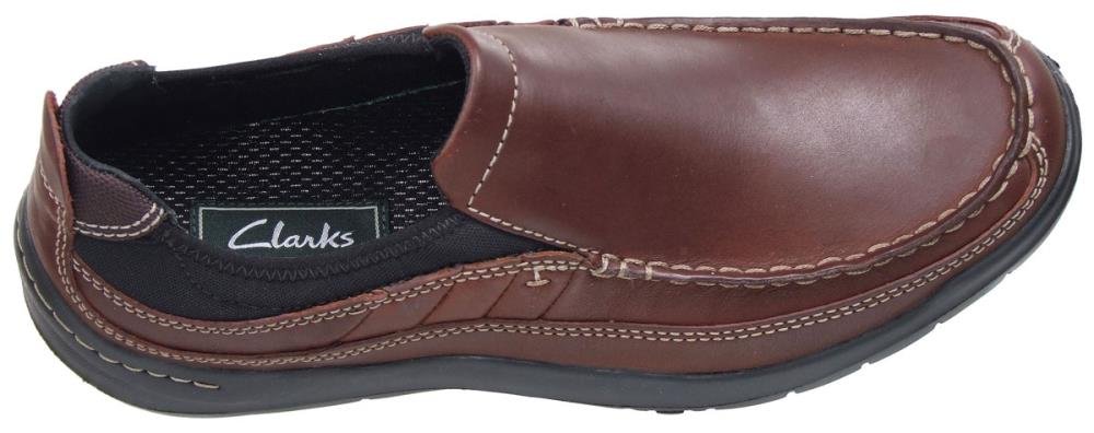 Clarks Men's Loafers - Comfortable Slip-On Dress Shoes for Business Casual & Office Wear | Premium Leather & Cushioned Footbed