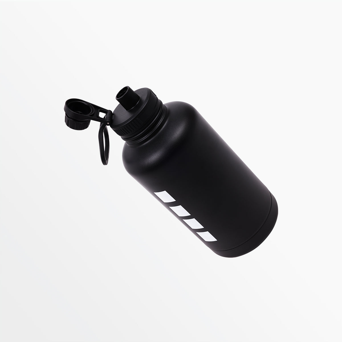 64oz Stainless Steel Water Bottle with Sport Screw Cap & Wide Mouth - Leakproof, Durable for Gym, Hiking & Outdoor Activities