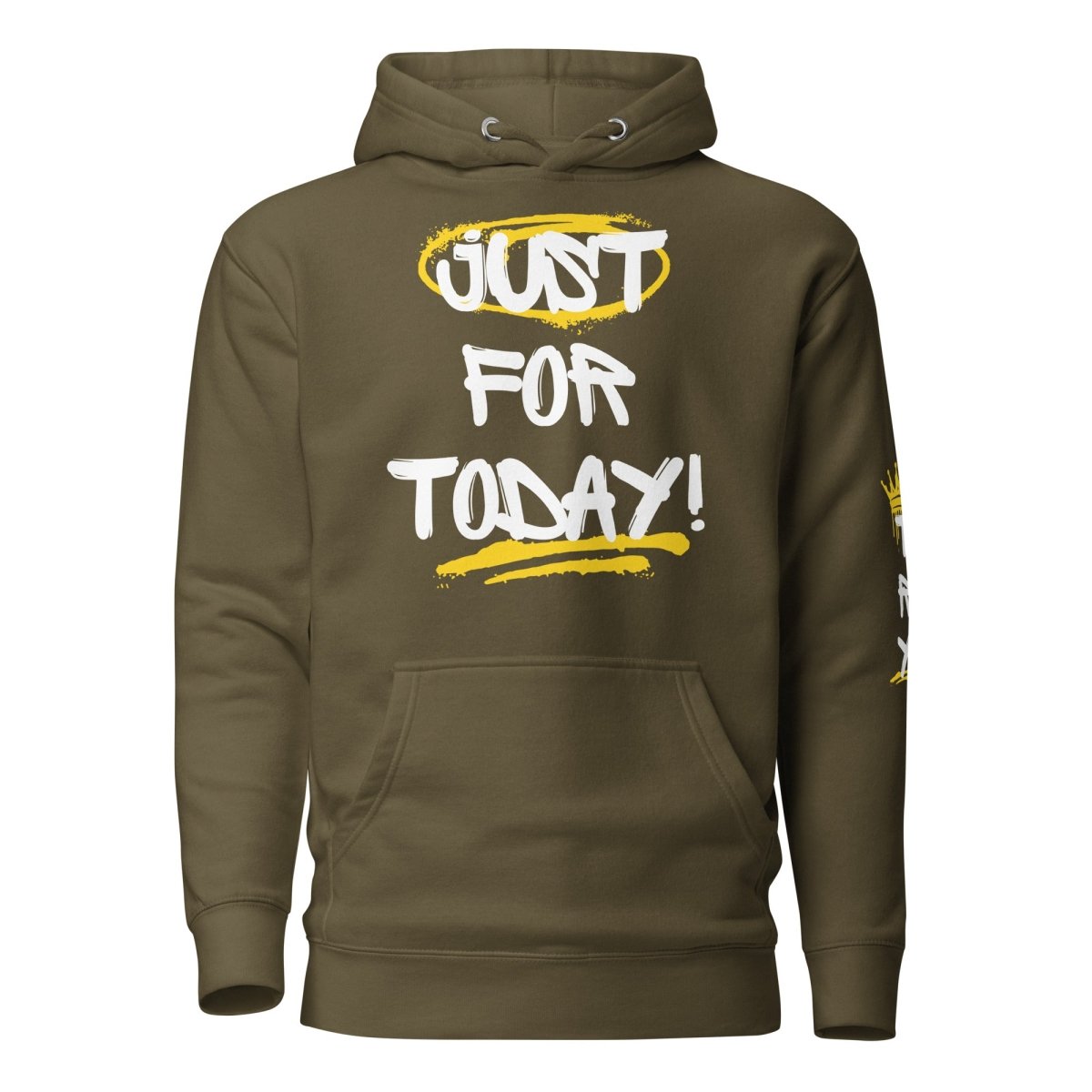 Urban Reign Premium Hoodie 'Just for Today' & Crown Series - Stylish Comfort for Streetwear, Casual Outfits & Everyday Wear