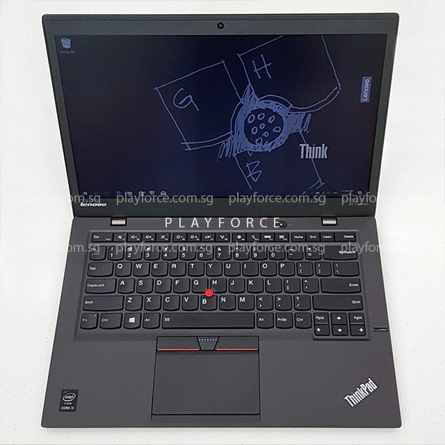 Lenovo ThinkPad X1 Carbon 3rd Generation Laptop - Intel Core i5-5200U, 256GB SSD, 14-inch FHD Display | Lightweight Business Notebook for Office Work, Travel & Remote Learning