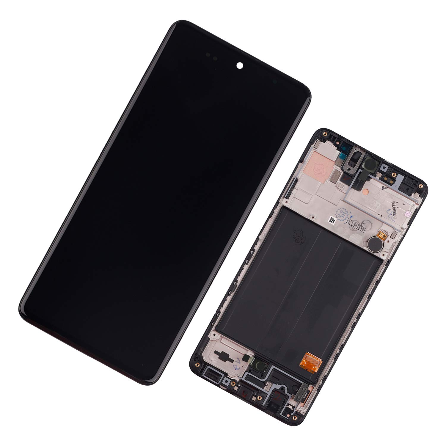 Samsung Galaxy A51 SM-A515F SM-A515U LCD Digitizer Touch Screen Assembly with Frame - 6.5