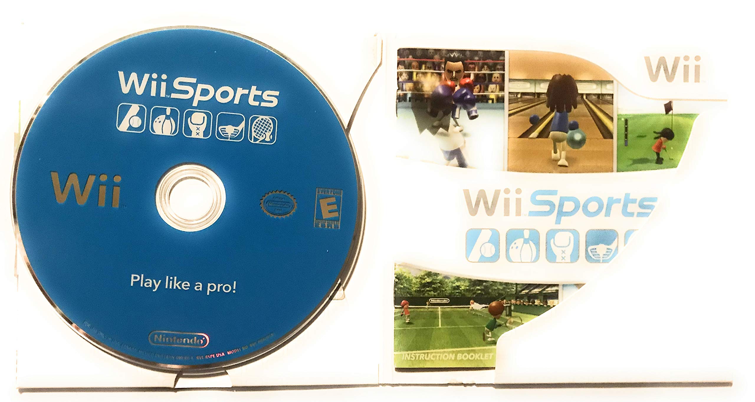 Nintendo Wii Sports Game Bundle - Multiplayer Family Fun for Wii Console | Perfect for Parties, Fitness & Indoor Activities