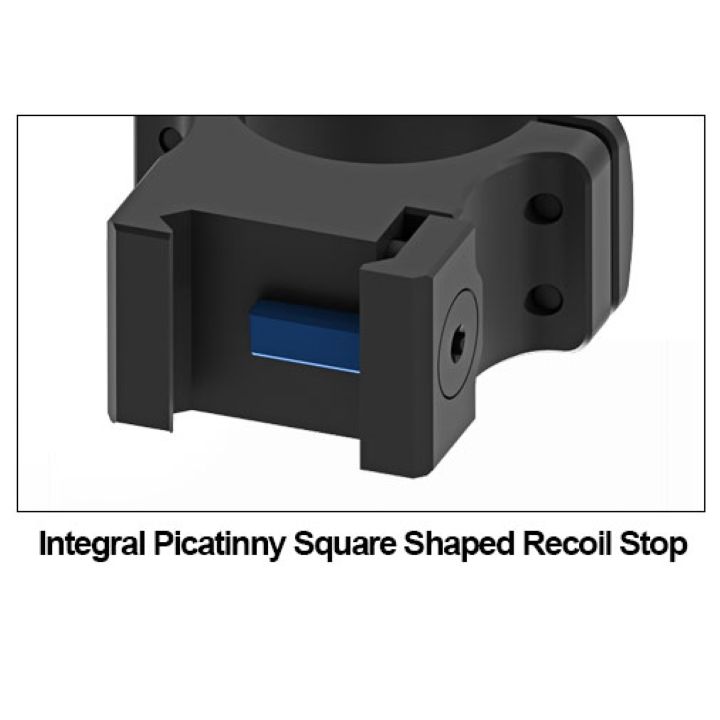 Leapers UTG PRO 30mm Medium Picatinny Scope Mount Rings for AR15, Rifle & Shotgun - Perfect for Hunting, Tactical Shooting & Outdoor Adventures