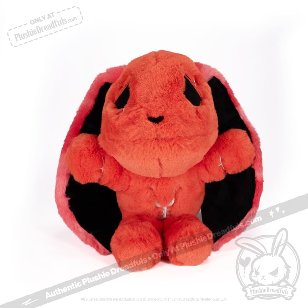 Plushie Dreadfuls Anxiety Rabbit Stuffed Animal - Soft Emotional Support Plush Toy for Stress Relief & Comfort, Perfect for Therapy, Kids Room Decor, and Anxiety Relief Gifts