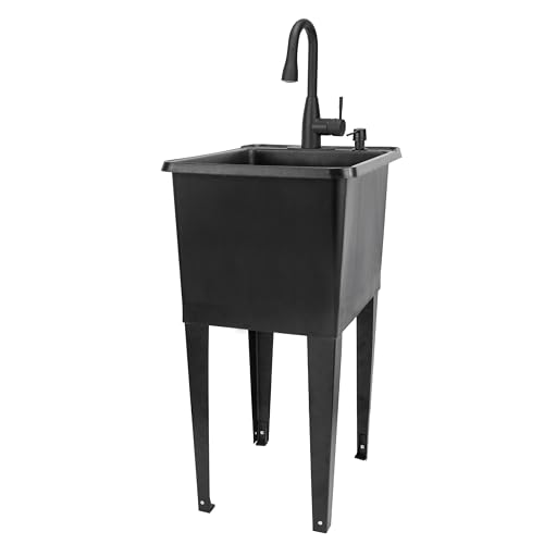 Black Tub, Black Faucet