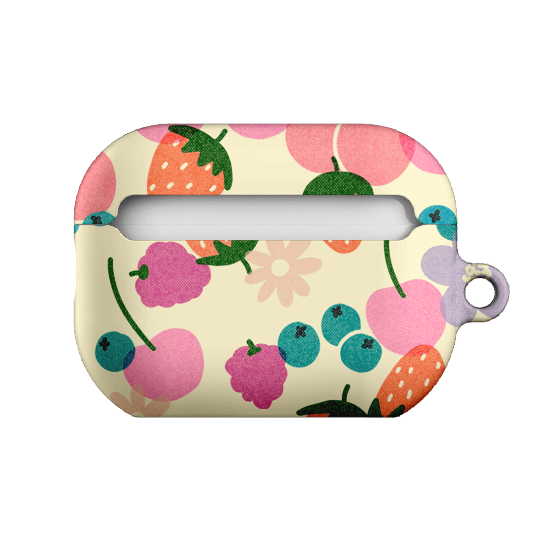 Premium AirPods Pro Case with Fruit Bowl Design - Durable Protective Cover for Apple AirPods Pro - Perfect for Travel, Work & Daily Use