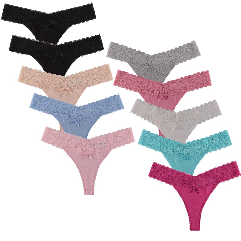 Sexy Cotton Thongs for Women - Comfortable Tanga Panties for Everyday Wear & Intimate Occasions