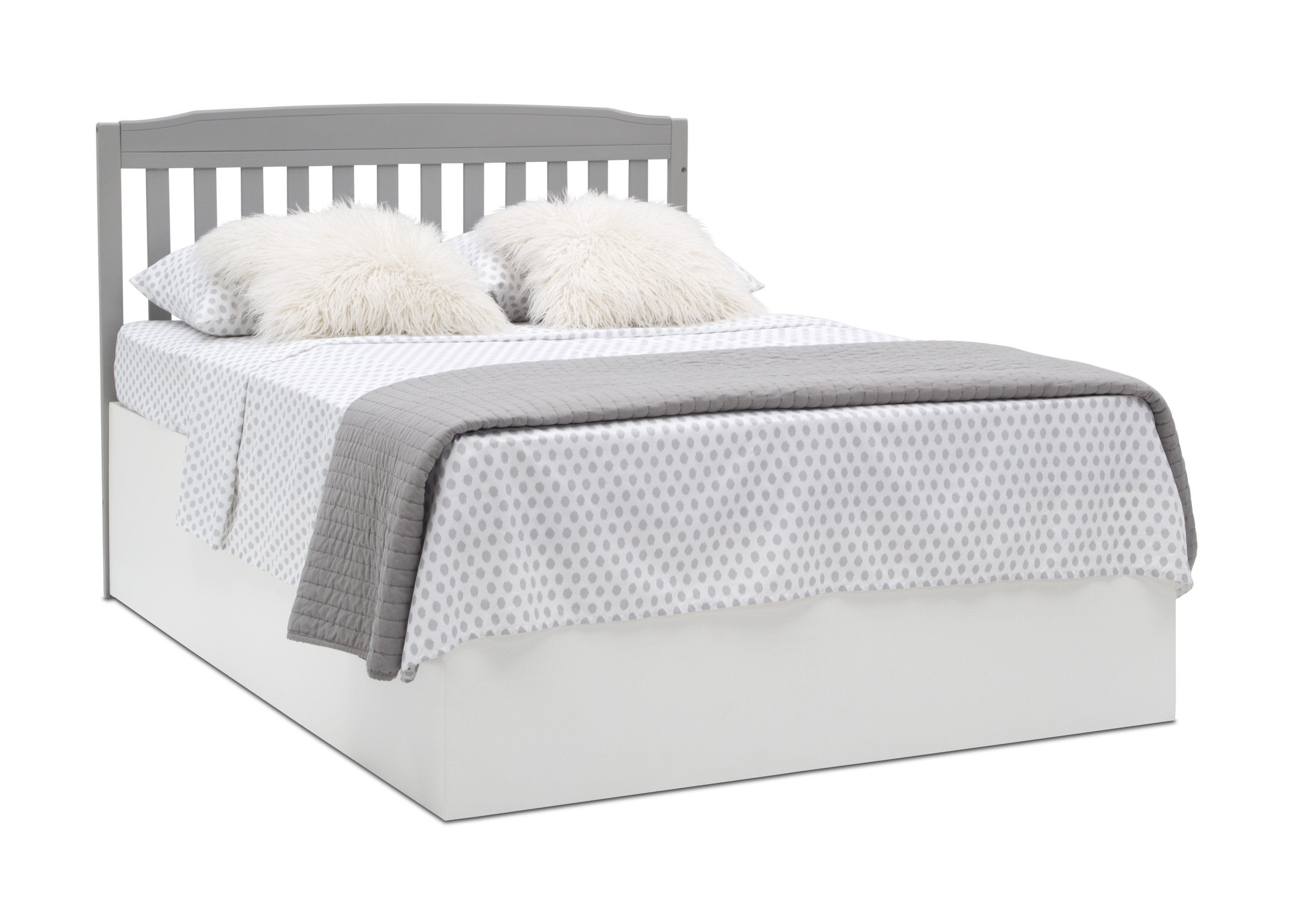 6-in-1 Convertible Mason Crib with Changer - Baby Nursery Essentials for Newborn to Toddler | Perfect for Small Spaces & Modern Nurseries