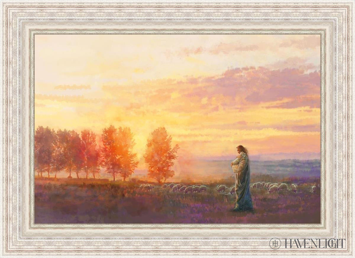 Eventide By Yongsung Kim - Premium Christian Wall Art for Home & Church Decor | Inspirational Bible Verse Canvas Painting | Perfect for Living Room, Bedroom & Worship Spaces