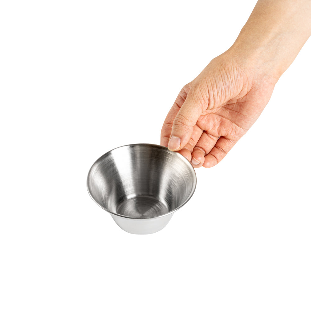 4 oz Stainless Steel Condiment Cups - 10 Pack (3