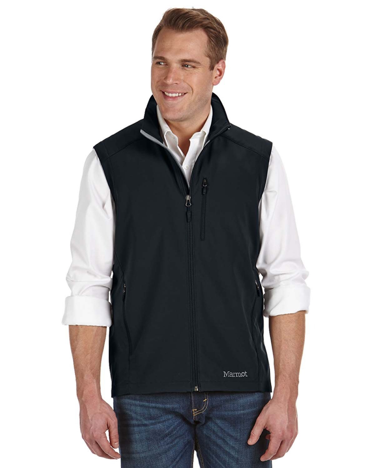 MARMOT Men's Approach Vest - Lightweight Packable Down Vest for Hiking, Camping & Outdoor Adventures | Warm Insulated Puffer Vest for Cold Weather