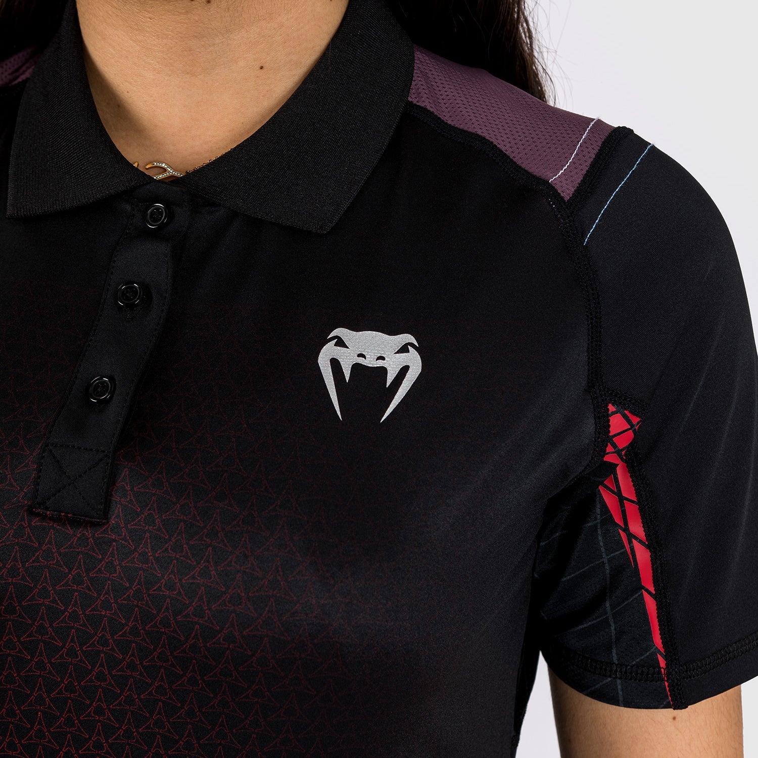 Venum x Dodge Banshee Women's Dry Tech Polo Shirt - Moisture Wicking Performance Top for Fitness, MMA & Active Lifestyle