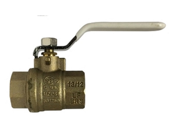 1-1/2 Inch Full Port Lead-Free Ball Valve FXF 940177LF - Ideal for Plumbing, Water Supply, and Industrial Applications