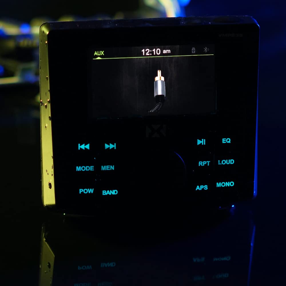 NVX VMPS35 Marine Stereo with Bluetooth, 3
