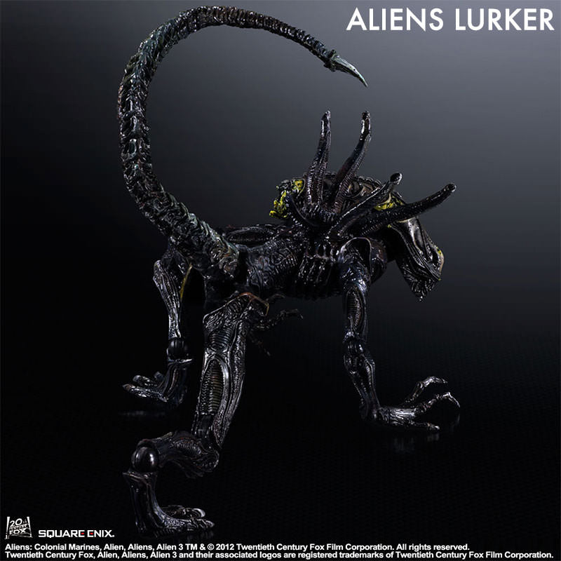 Aliens Colonial Marines No.1 Lurker Play Arts Kai Action Figure - Highly Detailed Collectible Toy for Sci-Fi Fans & Movie Enthusiasts - Perfect for Display, Photography, and Gaming Scenes