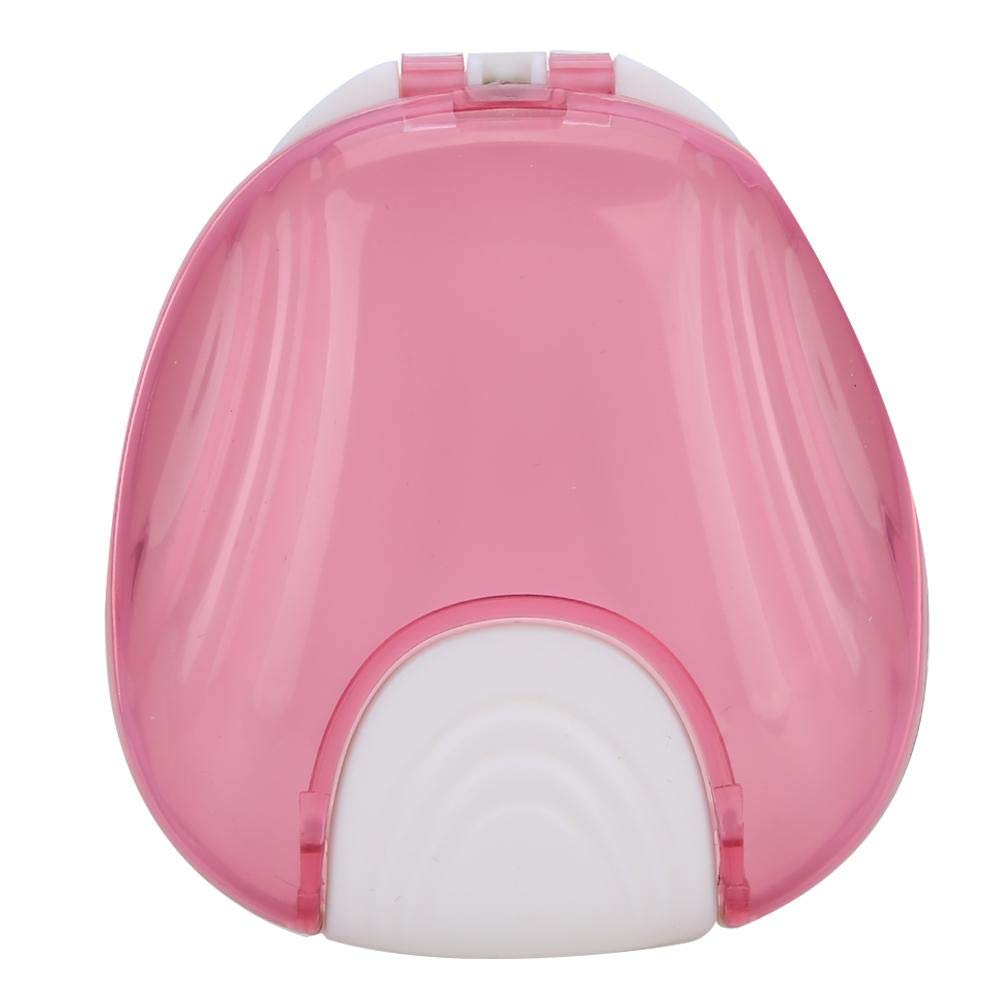 Denture Storage Box for Braces & Orthodontic Retainers - Large Portable Denture Case with Secure Lid for Travel & Home Use
