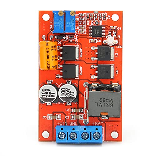 5A MPPT Solar Charge Controller with Reverse Connection Protection & Anti-Backflow - Low Power Consumption Solar Panel Charging Module for RV, Boat, Off-Grid Power Systems & Outdoor Adventures