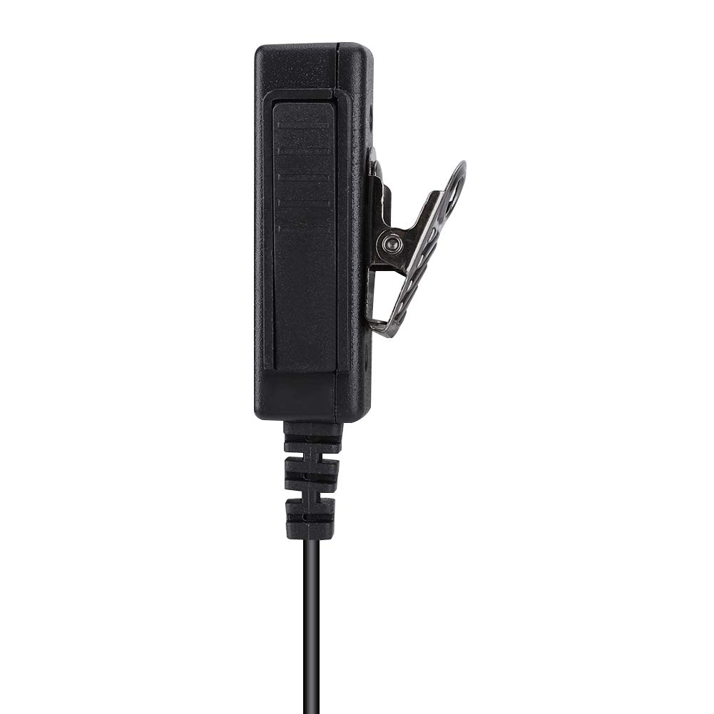 Professional 2-Pin Air Tube Surveillance Earpiece with 0.9M Kevlar-Reinforced Cable - Clear Audio Monitoring Headset for Security, Law Enforcement & Event Staff - Ideal for Covert Operations, Crowd Control & Discreet Communication