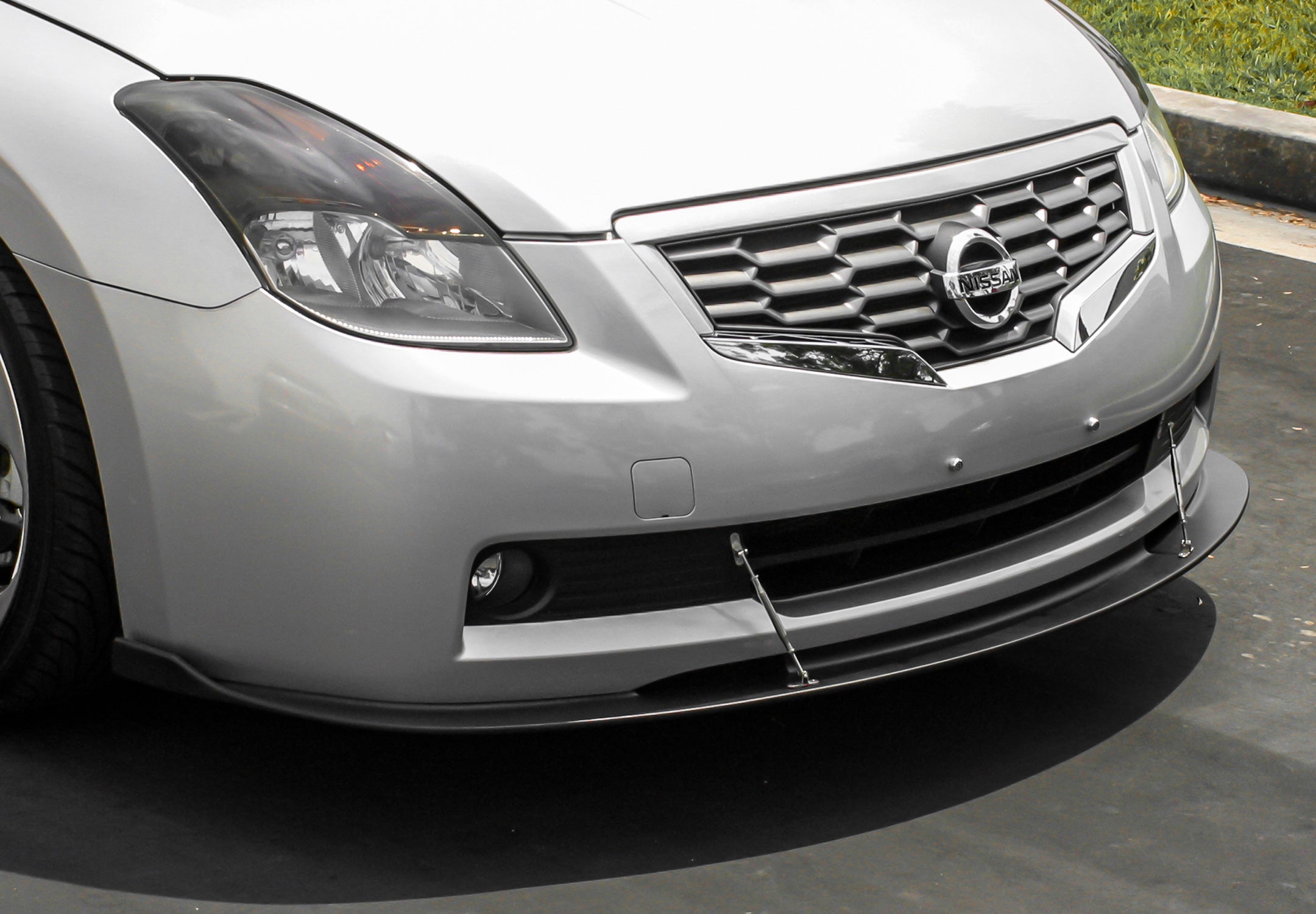 2008-2009 Nissan Altima Coupe Front Bumper Lip Splitter Spoiler - 108344SP - Enhance Style & Aerodynamics for Street Racing & Car Shows