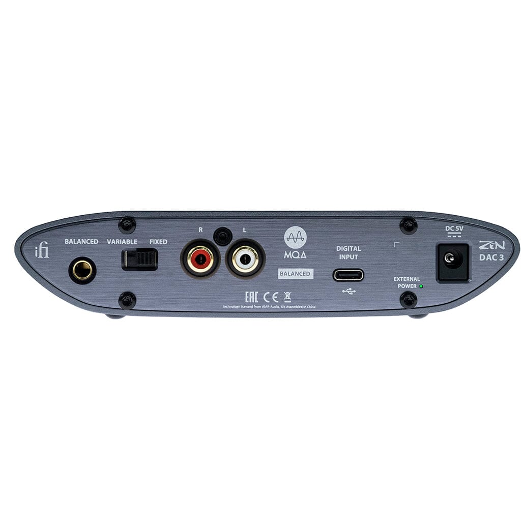 iFi Audio ZEN DAC 3 - High Resolution USB DAC & Headphone Amplifier - Perfect for Audiophiles & Home Audio Systems - Enjoy Studio-Quality Sound for Music, Movies & Gaming