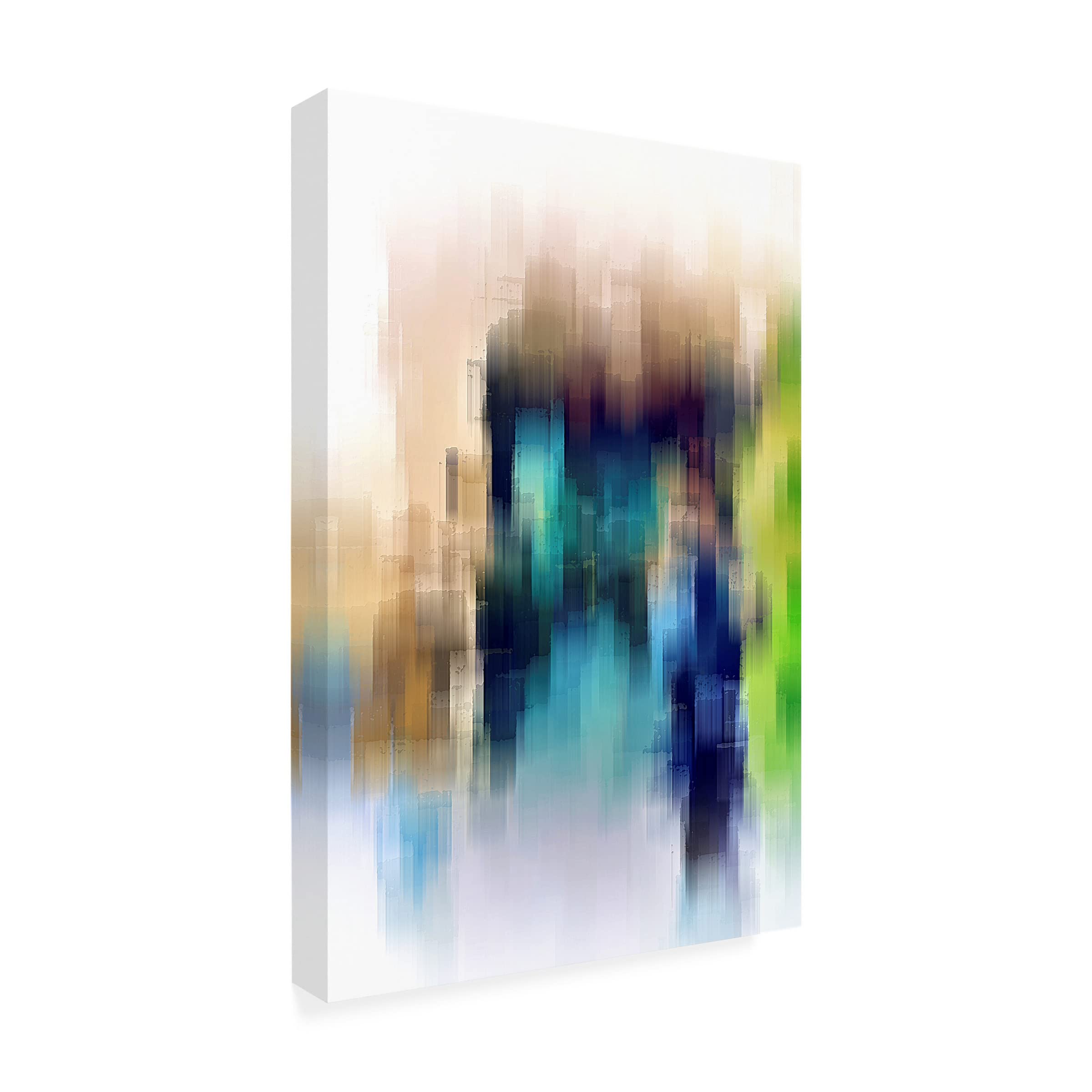 David Manlove 'The Bystander' Canvas Wall Art Print - Modern Abstract Painting for Living Room, Bedroom & Office Decor | Trademark Fine Art Collection