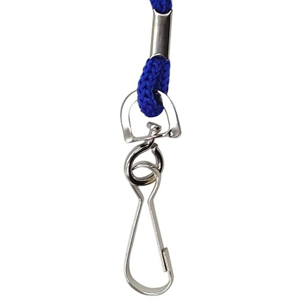 HOSL 100 Pack ID Lanyards with Swivel Hook - Office, School & Event Use