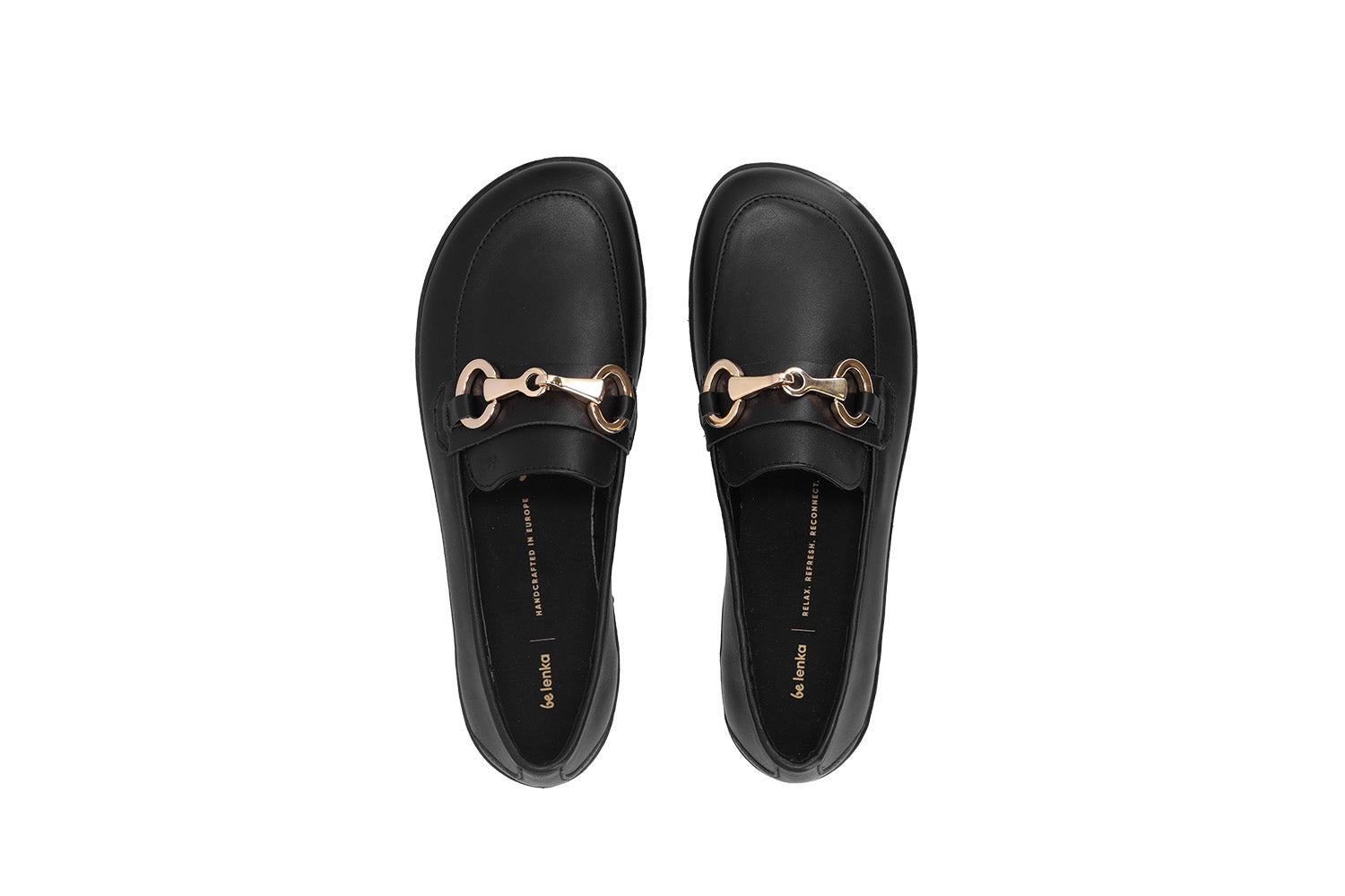 Barefoot Moccasins for Women & Men - Be Lenka Viva Black Minimalist Shoes | Comfortable Indoor & Outdoor Walking, Yoga, and Travel Slippers