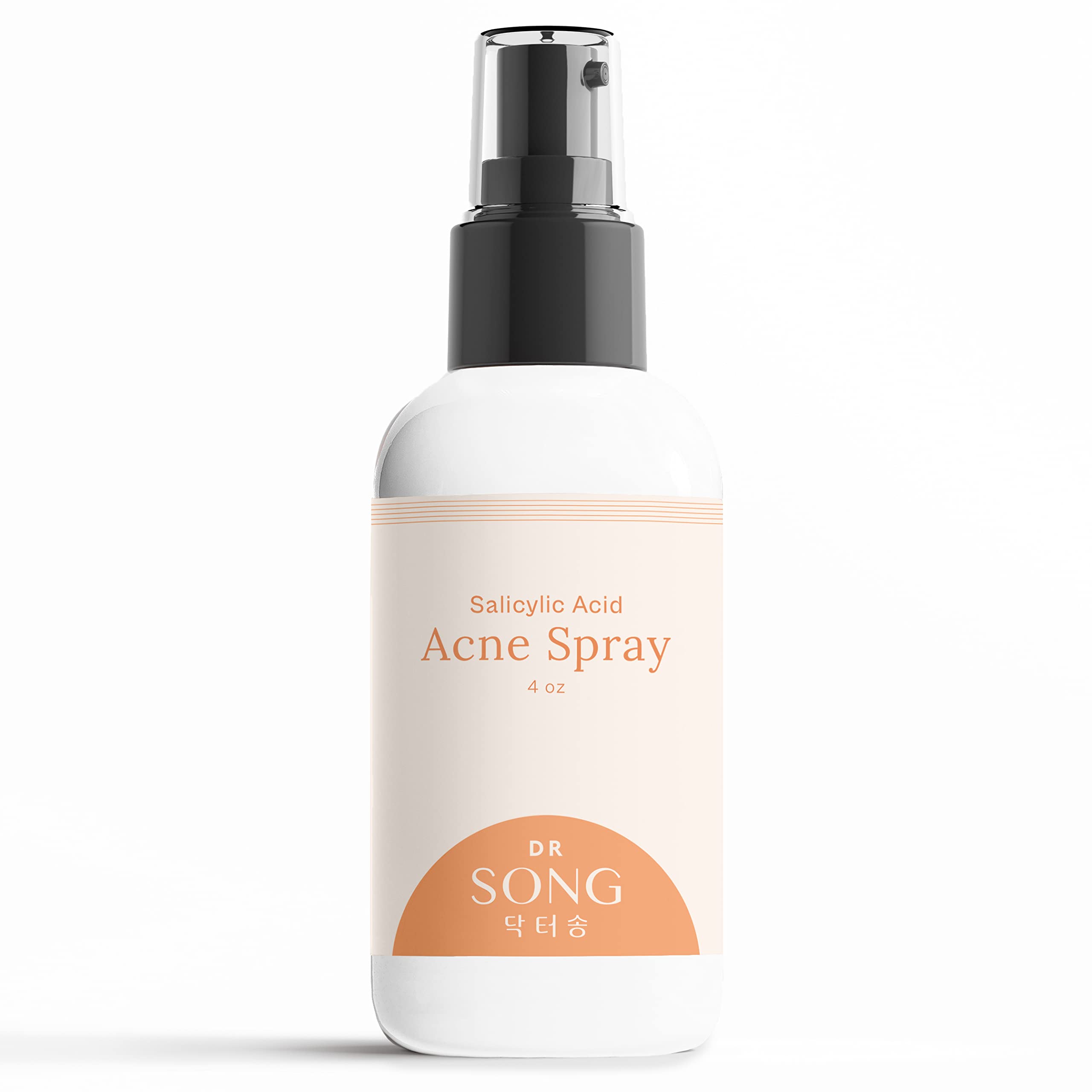 2% Salicylic Acid Acne Treatment Spray for Back, Body & Butt - 4oz Clears Breakouts & Blemishes | Perfect for Post-Workout, Travel & Daily Skincare Routine