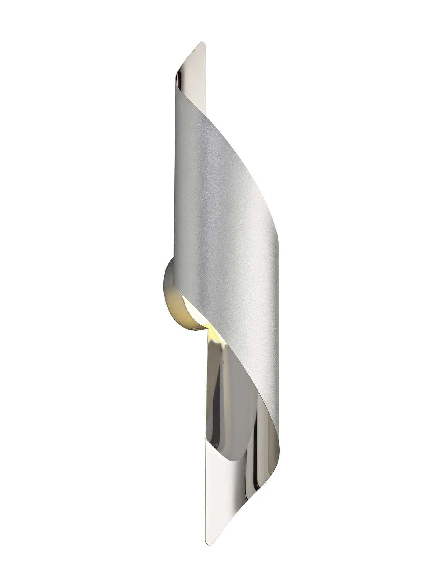 Large Polished Chrome Cubby Wall Lamp - Modern Home Lighting Fixture for Living Room, Bedroom & Hallway Decor