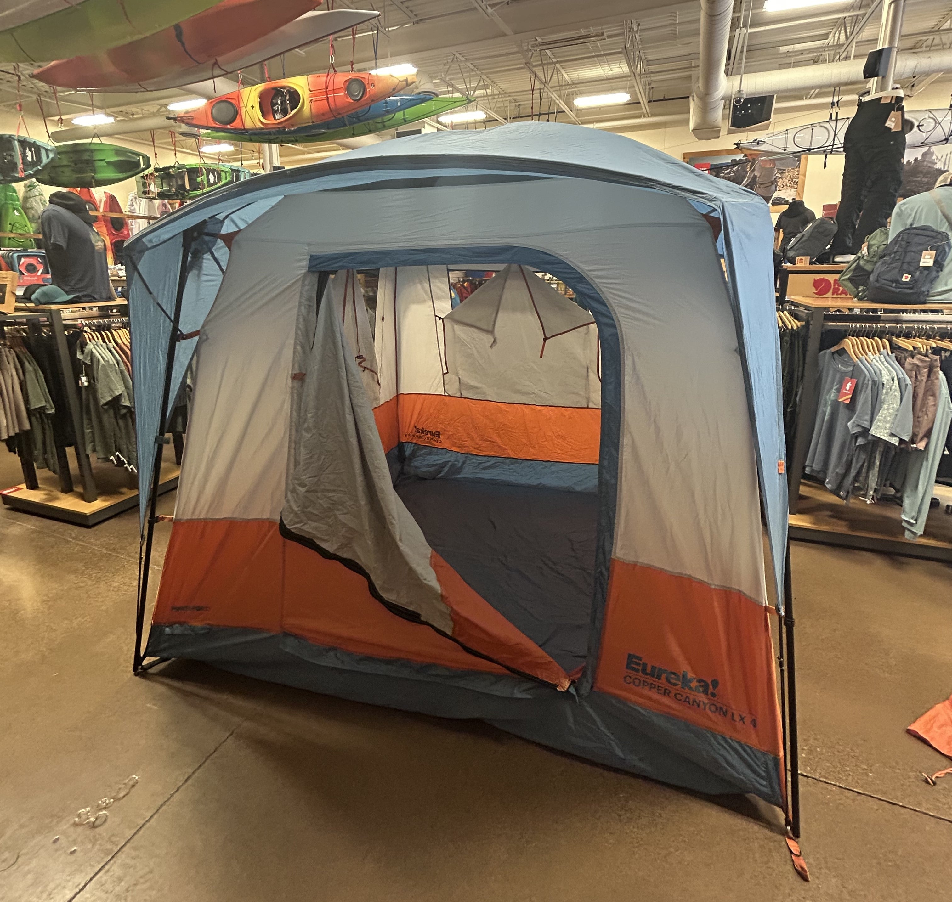Eureka Copper Canyon LX 4-Person Tent - Lightweight Camping Tent for Family & Backpacking | Scratch & Dent | Perfect for Hiking, Outdoor Adventures & Weekend Getaways