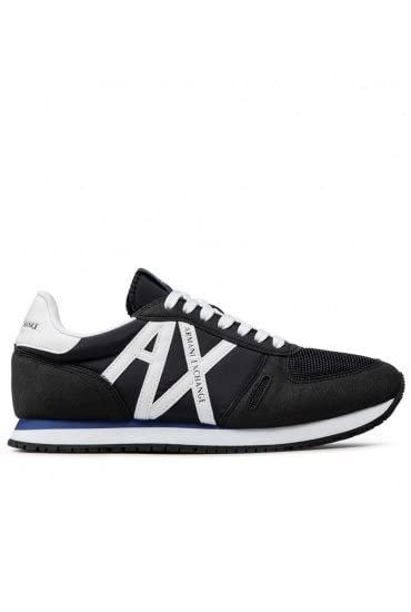Armani Exchange Men's Low-Top Sneakers - Lightweight Casual Shoes for Walking & Running | Fashionable Streetwear & Gym Wear