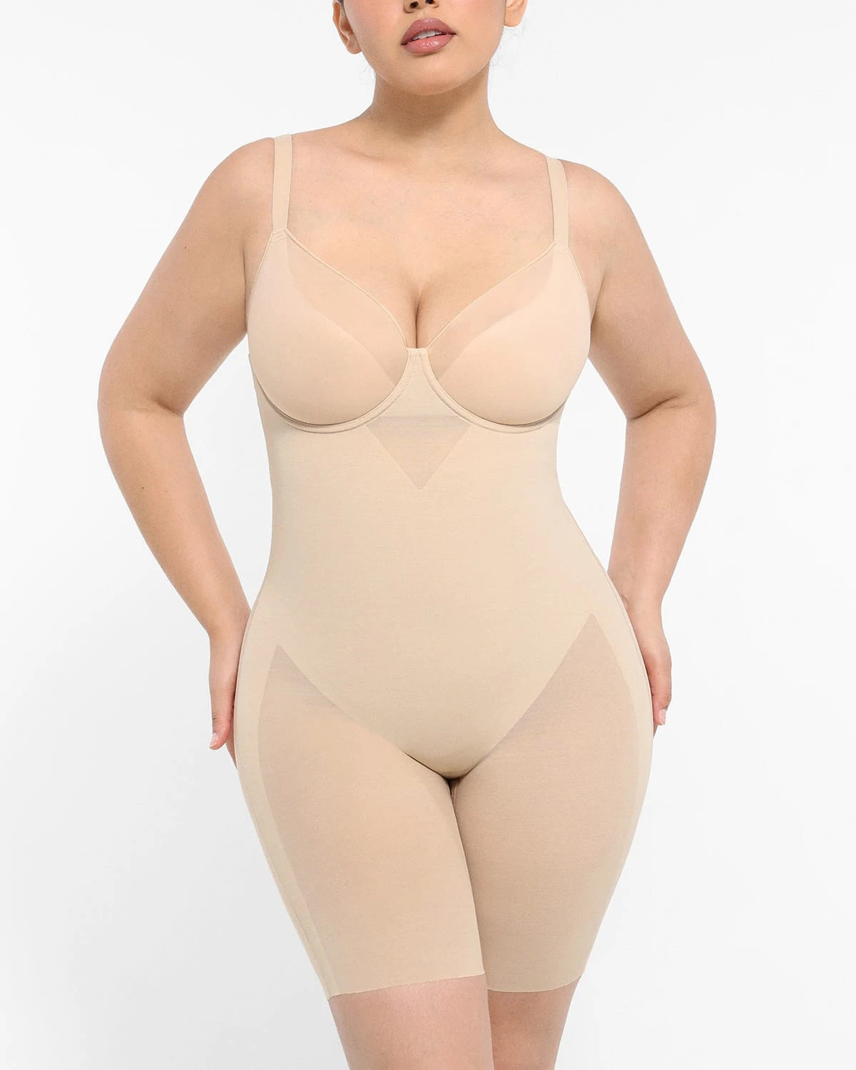 AirSlim® Full Coverage Seamless Shaping Bodysuit for Women - Tummy Control Shapewear for Slimming & Smoothing - Perfect Under Dresses & Formal Wear